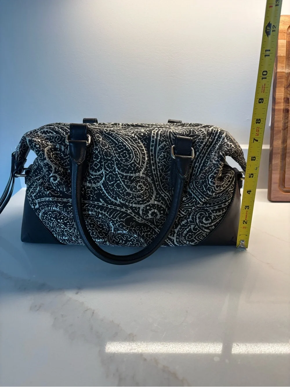 Tumi Paisley Satchel Handbag